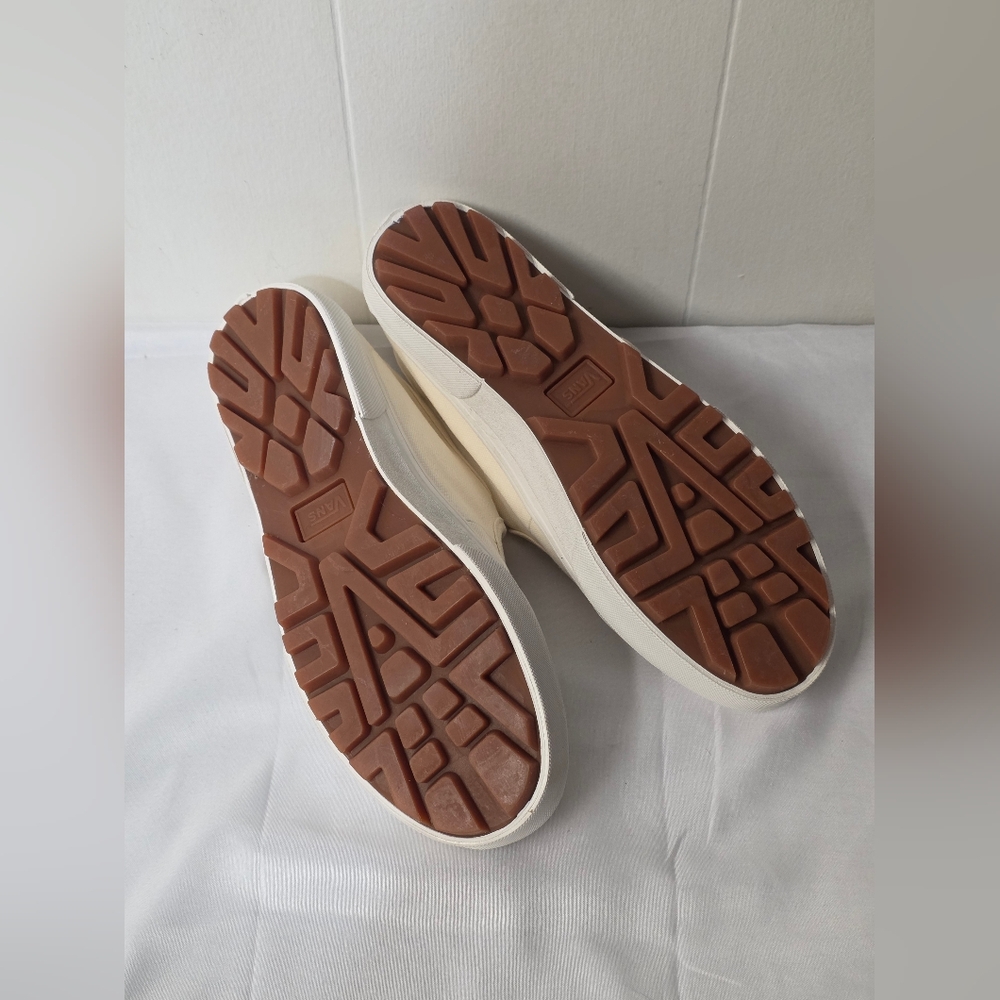 Vans White Platform Mary Jane Sneakers - Picture 5 of 10